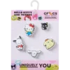 Lot de 5 Bijoux Jibbitz™ HK Friends Lot de 5 Bijoux Jibbitz™ HK Friends