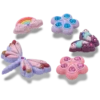 Lot de 5 Bijoux Jibbitz « Insectes du jardin magique » Lot de 5 Bijoux Jibbitz « Insectes du jardin magique »