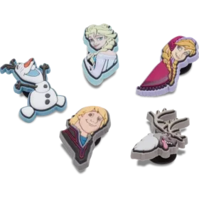 Lot de 5 Bijoux Jibbitz « La Reine des neiges »