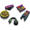 Lot de 5 Bijoux Jibbitz « Level up Gamer » Lot de 5 Bijoux Jibbitz « Level up Gamer »