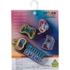 Lot de 5 Bijoux Jibbitz « Lights up Neon Gamer » Lot de 5 Bijoux Jibbitz « Lights up Neon Gamer »