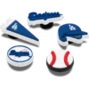 Lot de 5 Bijoux Jibbitz™ MLB Los Angeles Dodgers Lot de 5 Bijoux Jibbitz™ MLB Los Angeles Dodgers