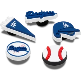 Lot de 5 Bijoux Jibbitz™ MLB Los Angeles Dodgers