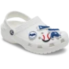 Lot de 5 Bijoux Jibbitz™ MLB Los Angeles Dodgers Lot de 5 Bijoux Jibbitz™ MLB Los Angeles Dodgers