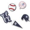 Lot de 5 Bijoux Jibbitz™ MLB New York Yankees Lot de 5 Bijoux Jibbitz™ MLB New York Yankees