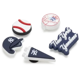 Lot de 5 Bijoux Jibbitz™ MLB New York Yankees