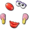 Lot de 5 Bijoux Jibbitz « Mrs Potato Head »