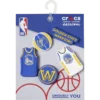Lot de 5 Bijoux Jibbitz™ NBA Golden State Warriors Lot de 5 Bijoux Jibbitz™ NBA Golden State Warriors