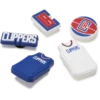 Lot de 5 Bijoux Jibbitz™ NBA Los Angeles Clippers Lot de 5 Bijoux Jibbitz™ NBA Los Angeles Clippers