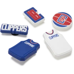 Lot de 5 Bijoux Jibbitz™ NBA Los Angeles Clippers