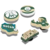 Lot de 5 Bijoux Jibbitz™ NBA Milwaukee Bucks Lot de 5 Bijoux Jibbitz™ NBA Milwaukee Bucks