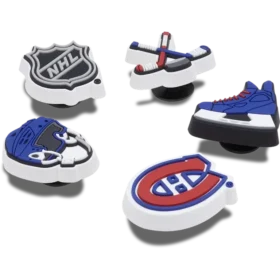 Lot de 5 Bijoux Jibbitz NHL® Canadiens de Montréal®