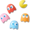 Lot de 5 Bijoux Jibbitz™ Pac-Man II