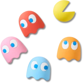 Lot de 5 Bijoux Jibbitz™ Pac-Man II