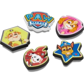 Lot de 5 Bijoux Jibbitz « Paw Patrol »