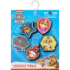 Lot de 5 Bijoux Jibbitz « Paw Patrol » Lot de 5 Bijoux Jibbitz « Paw Patrol »