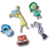 Lot de 5 Bijoux Jibbitz Pixar « Inside Out »