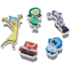 Lot de 5 Bijoux Jibbitz Pixar « Inside Out »