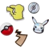 Lot de 5 Bijoux Jibbitz™ « Pokémon » en relief Lot de 5 Bijoux Jibbitz™ « Pokémon » en relief