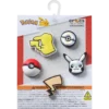 Lot de 5 Bijoux Jibbitz™ « Pokémon » en relief Lot de 5 Bijoux Jibbitz™ « Pokémon » en relief