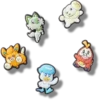 Lot de 5 Bijoux Jibbitz™ Pokémon Paldea