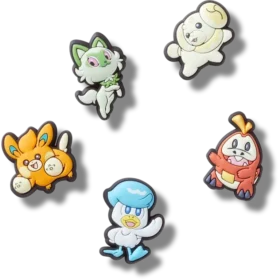 Lot de 5 Bijoux Jibbitz™ Pokémon Paldea