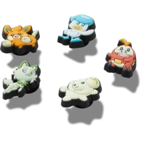 Lot de 5 Bijoux Jibbitz™ Pokémon Paldea