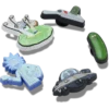Lot de 5 Bijoux Jibbitz Rick et Morty