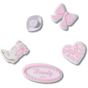 Lot de 5 Bijoux Jibbitz « Rodeo Cowgirl »