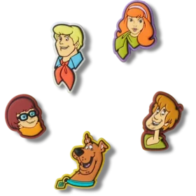 Lot de 5 Bijoux Jibbitz Scooby Doo!