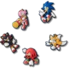 Lot de 5 Bijoux Jibbitz™ Sonic the Hedgehog