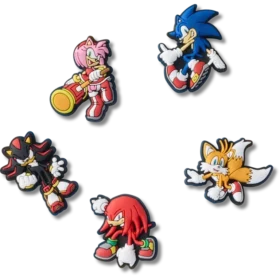 Lot de 5 Bijoux Jibbitz™ Sonic the Hedgehog