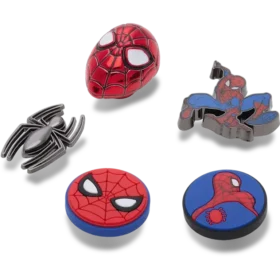 Lot de 5 Bijoux Jibbitz™ Spiderman II