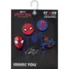 Lot de 5 Bijoux Jibbitz™ Spiderman II