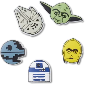 Lot de 5 Bijoux Jibbitz Star Wars