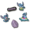 Lot de 5 Bijoux Jibbitz « Stitch Tropical »