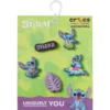 Lot de 5 Bijoux Jibbitz « Stitch Tropical »