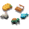 Lot de 5 Bijoux Jibbitz Super Pets