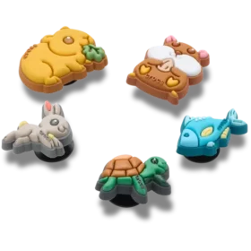 Lot de 5 Bijoux Jibbitz Super Pets