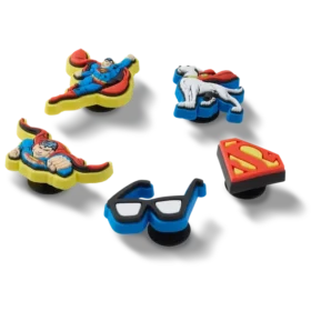 Lot de 5 Bijoux Jibbitz Superman