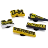 Lot de 5 Bijoux Jibbitz « University of Michigan » Lot de 5 Bijoux Jibbitz « University of Michigan »