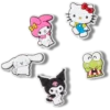 Lot de 5 breloques Hello Kitty® et ses amis