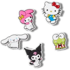 Lot de 5 breloques Hello Kitty® et ses amis