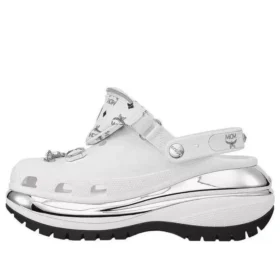 Mega Crush Clog « White Silver »