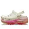 Mega Crush Color Dip Clog « Blanc Rose »