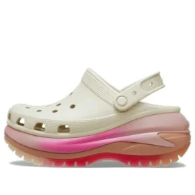 Mega Crush Color Dip Clog « Blanc Rose »