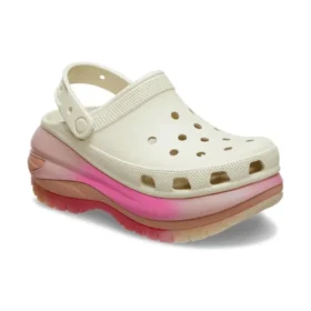Mega Crush Color Dip Clog « Blanc Rose »