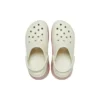 Mega Crush Color Dip Clog « Blanc Rose »