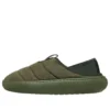 Mocassins classiques en daim vegan « Army Green »