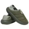 Mocassins classiques en daim vegan « Galactic Grey »